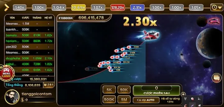 Vài nét game đổi thưởng Aviator 